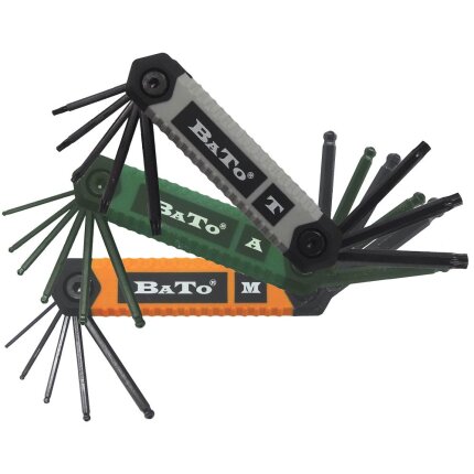 Stiftnøglesæt m/k.5/64-1/4″B-HK3133