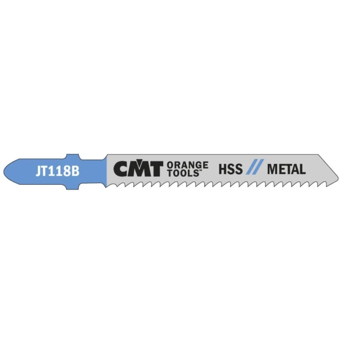 CMT stiksavklinge JT118B 50mm 12tpi, 5stk