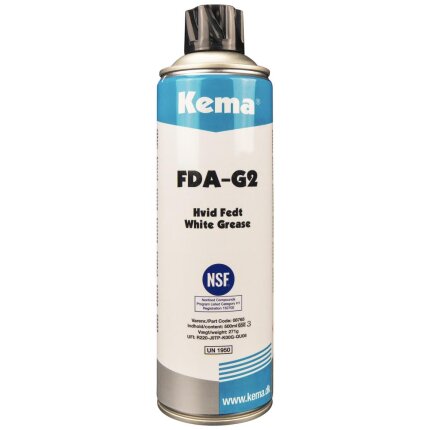 Kema hvid fedt FDA-G2 NSF-godk.