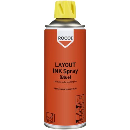 Rocol Metal Layout Ink opmærkningsfarve blå 1ltr