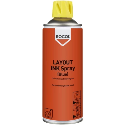 Rocol Metal Layout Ink opmærkningsfarve blå 1ltr