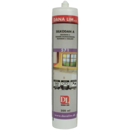Danalim Brandfuge A 560 vandbaseret hvid 600ml Danalim Brandfuge A 560 vandbaseret hvid 600ml