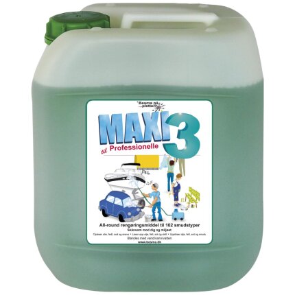 Maxi3 all-round rengøringsmiddel 10 ltr