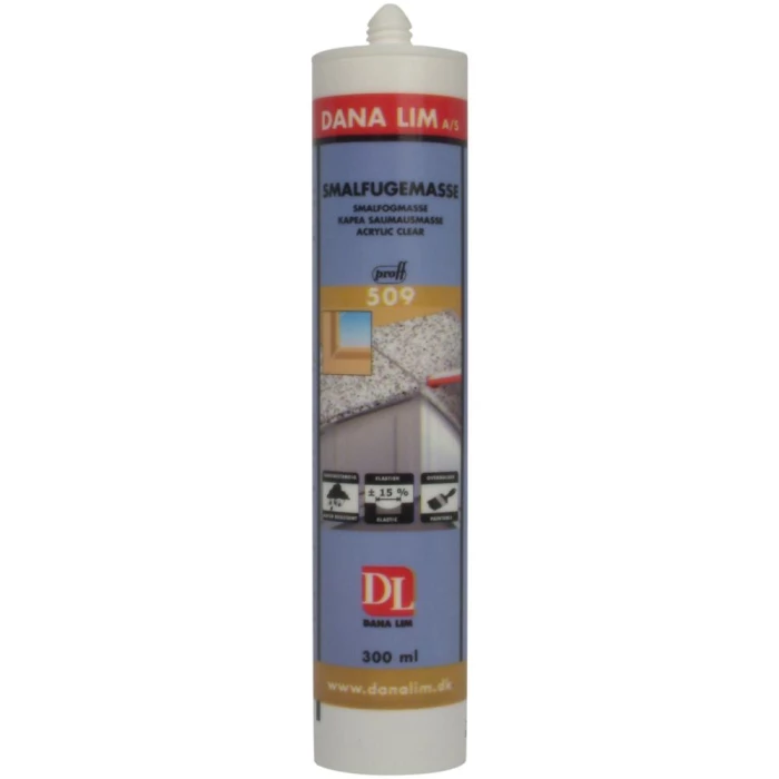 Danalim Smalfuge 509 smalfugemasse transp. 300 ml