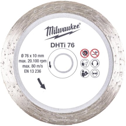 Grit skæreskive 76 mm t/M12-FCOT multiskærer Grit skæreskive 76 mm t/M12-FCOT multiskærer