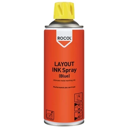 Rocol Layout Ink blå spray 400ml