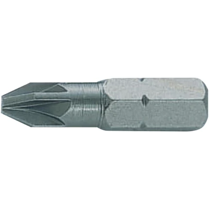 Bits 1/4″ PZ2×25 mm pk/100
