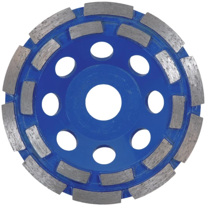 Diamantslibekop segmenteret
