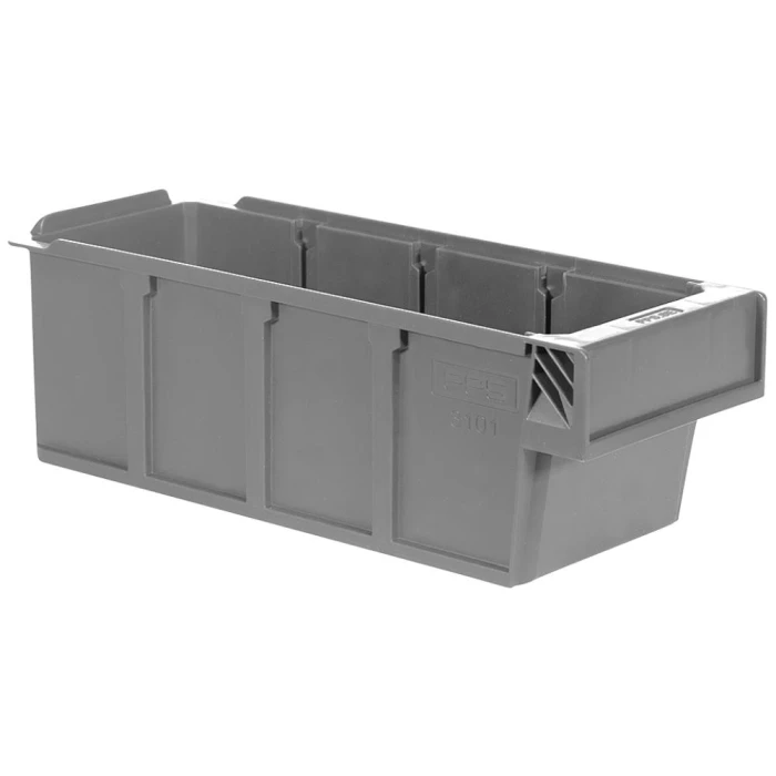 PPS 3101 lagerkasse grå 300×115×100mm 2,2ltr