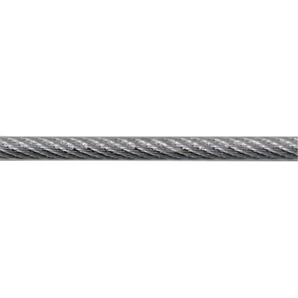 PVC forhudet stålwire A4 kst. 7×7