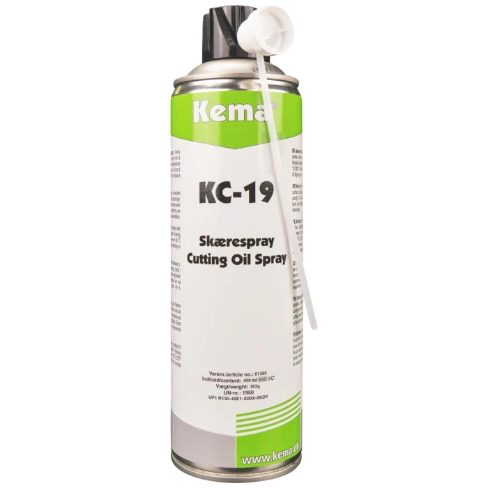 Kema skæreoliespray KC-19 400ml