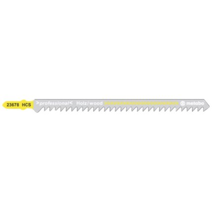 Stiksavklinge til træ 74mm HCS 4,0mm pk/100 Stiksavklinge til træ 74mm HCS 4,0mm pk/100
