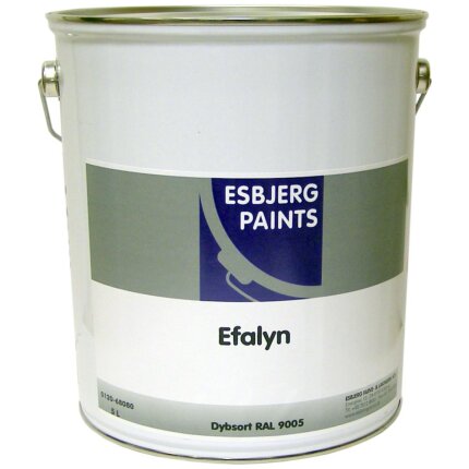 Efalyn sort glans 5-7 5 ltr