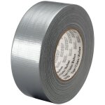 Lærredstape 3939 sølv 48mm×55mtr