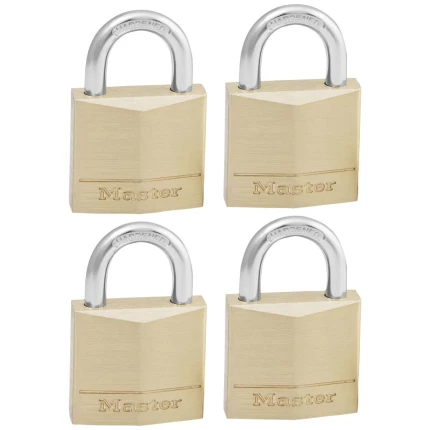 MasterLock hængelås 130EURQNOP 30mm 4 stk