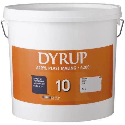 Dyrup facademaling hvid 10 ltr
