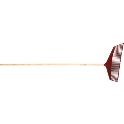 Galax plastløvrive nylon lakeret skaft