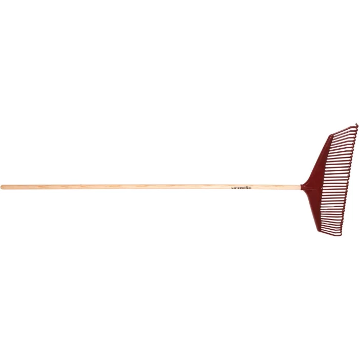 Galax plastløvrive nylon lakeret skaft