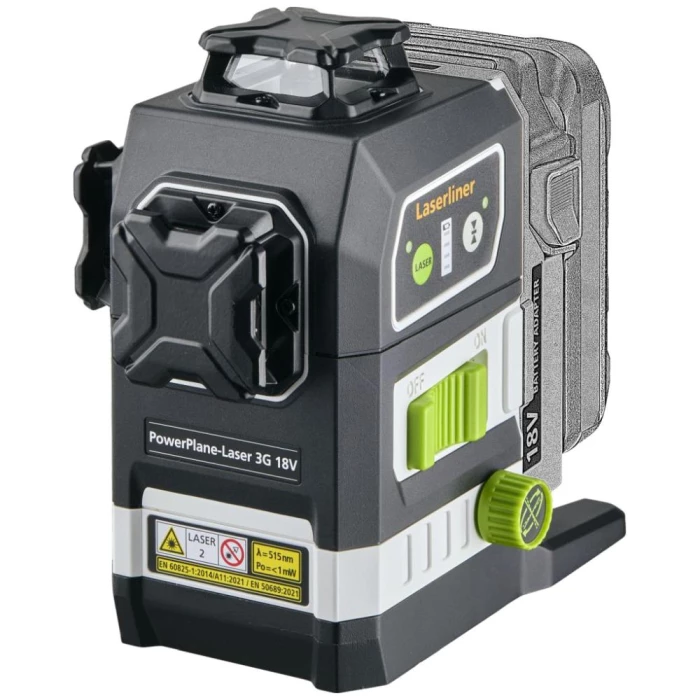 Laserliner PowerPlane-laser 3G, 18V u/poweradapter
