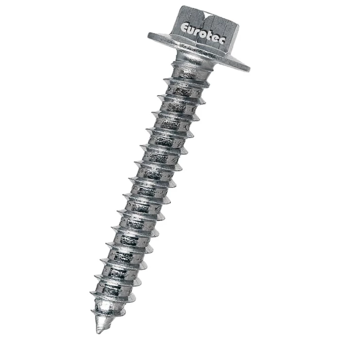 Eurotec montageskrue blågalv. SW8 6,5×75, pk/100