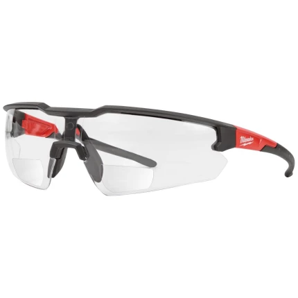 Sikkerhedsbrille m/styrke +1,0 klar glas