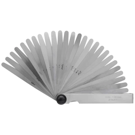 Søgerblade i sæt 0,03-1,00mm×100mm 32stk