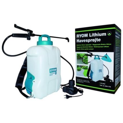 Ryom Rygsprøjte Elsprøjte 10.8V 10L