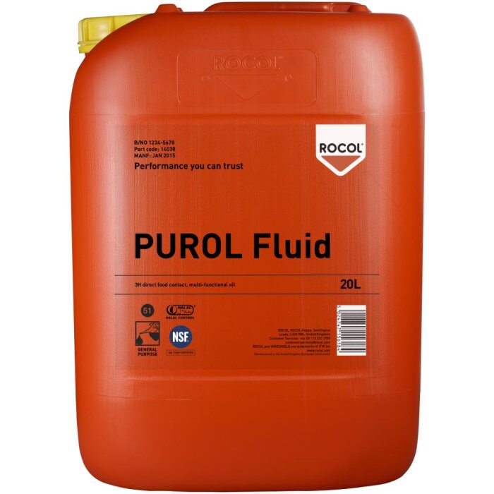 Rocol Purol Fluid fedt NSF-3H 20ltr