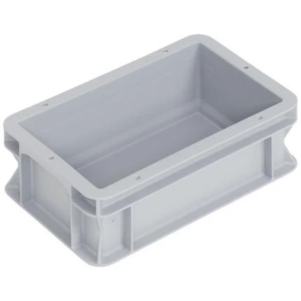 WEZ LogiLine eurokasse fb grå 300×200×100mm 3,8ltr