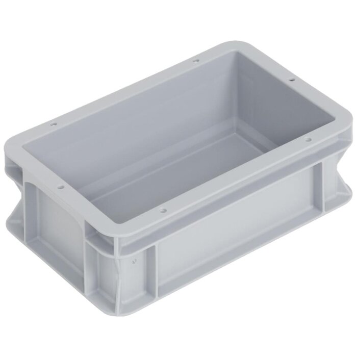 WEZ LogiLine eurokasse fb grå 300×200×100mm 3,8ltr