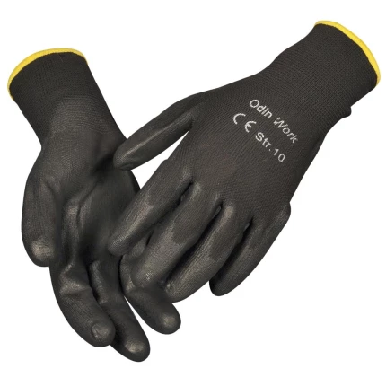 Odin PU handsker sort 7345