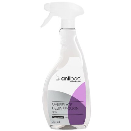 Antibac overfladedesinfektion 75% Antibac overfladedesinfektion 75%