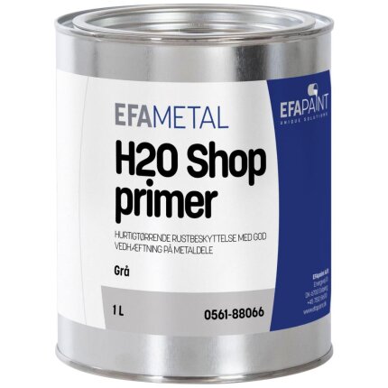 H2O shopprimer 0561 grå 1 ltr