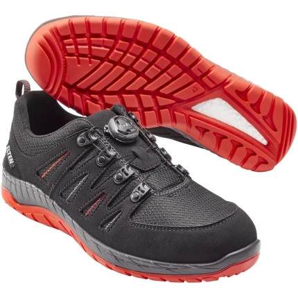 Elten Maddox Black-Red Low sikkerhedssko S3 729151 Elten Maddox Black-Red Low sikkerhedssko S3 729151