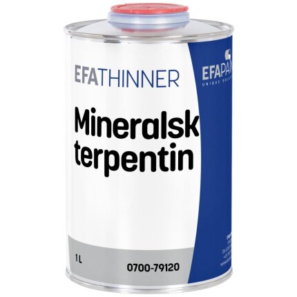 EFA 0700 mineralsk terpentin 1 ltr