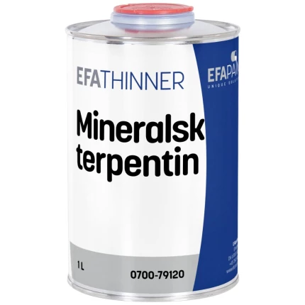 EFA 0700 mineralsk terpentin 1 ltr