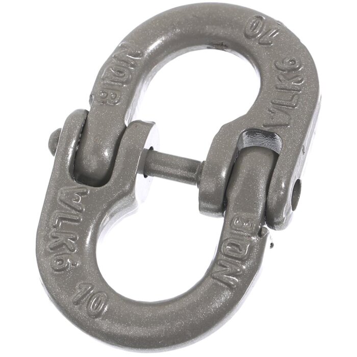 Samleled kl.10 grå 10mm 4T