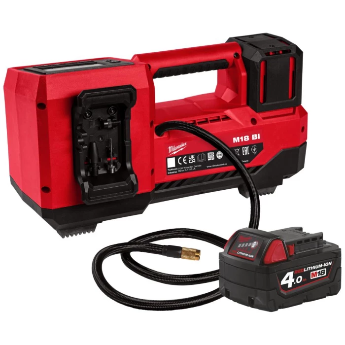 Sampak M18: Luftpumpe BI-0 + batteri B4