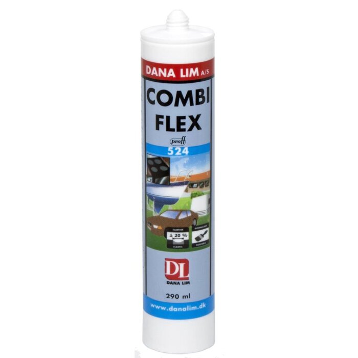 Combi flex 524 MS-polymer fugemasse hvid 290 ml