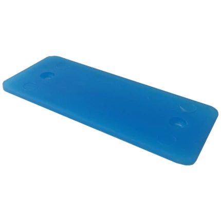 Harpun glasklods 50×22×1mm, 1000stk