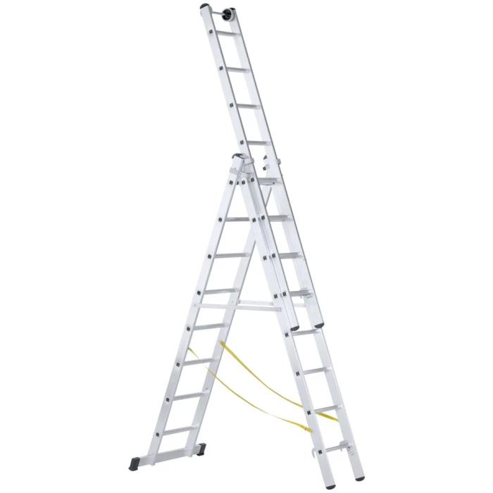 Kombistige 3-delt 3×12 trin 8,6 mtr