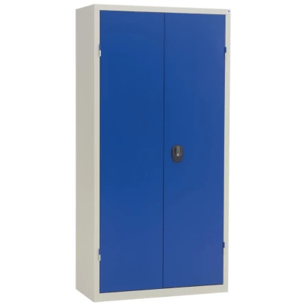 Materialeskab MS-1 m/4 galv. hylder, D=445mm Materialeskab MS-1 m/4 galv. hylder, D=445mm