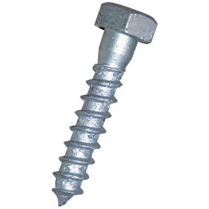 NKT fransk skrue DIN571 4.6 FZV NV19 12×70, 100stk