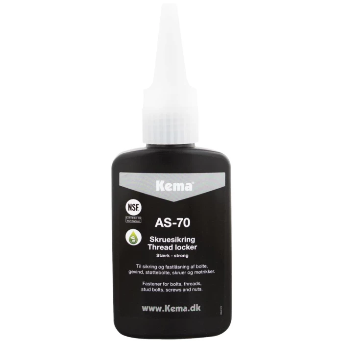 Kema Kemlock skruesikring AS-70 stærk 50ml