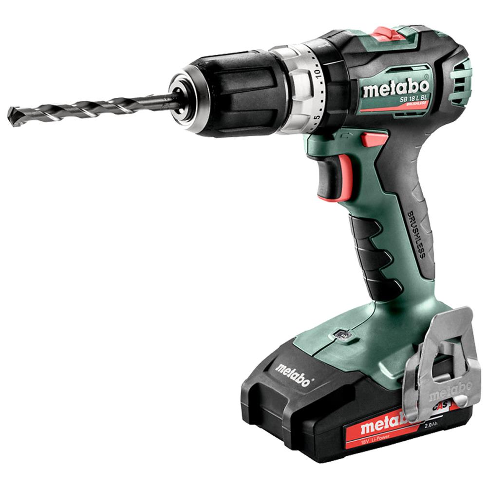 Metabo Slagboremaskine SB 18 L BL m/2×18V/2,0Ah Metabo Slagboremaskine SB 18 L BL m/2×18V/2,0Ah