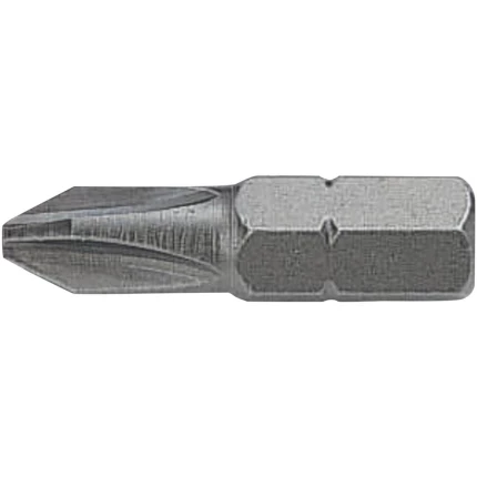 Bits 1/4″ PH1×25 mm pk/100