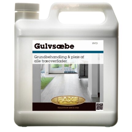 Faxe gulvsæbe hvid 1 ltr