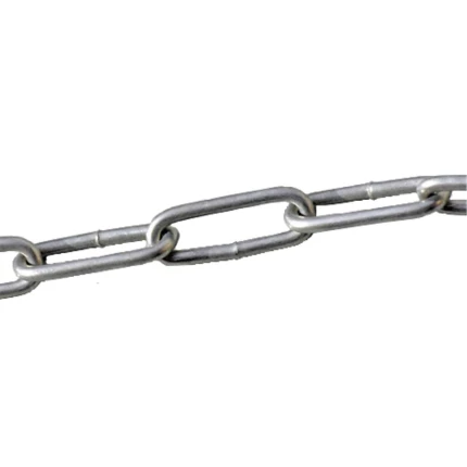 Langleddet kæde DIN763 varmgalv. 4mm