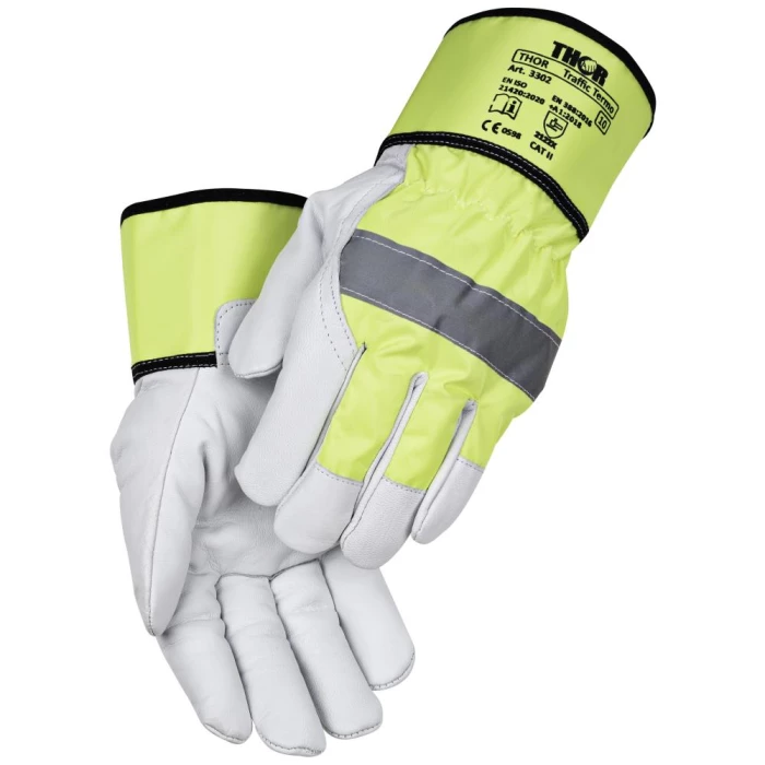 Thor Trafik Termo hi-vis vinterhandsker 3302