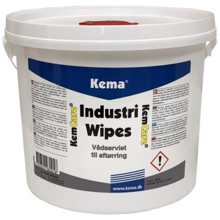 KemCare Industri Wipes vådservietter 150stk